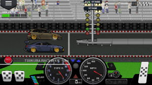 pixel car racer controls