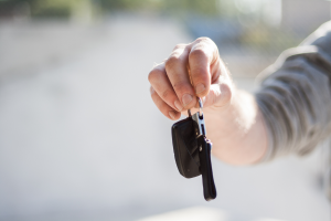 handing over car keys