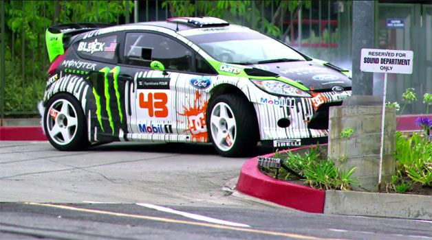 Ken Block’s Gymkhana 3. 650BHP + Ford Fiesta = WIN