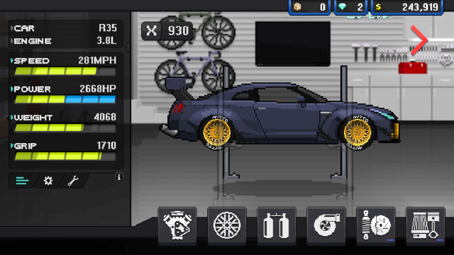 pixel car racer mods